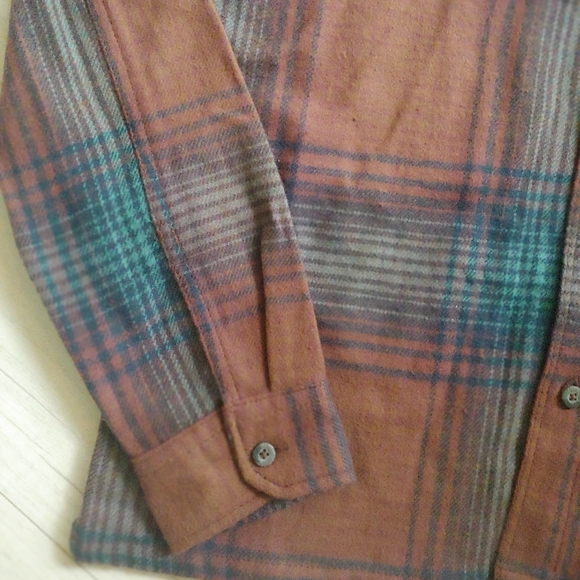 BillABONG NEW Boys Baja Stretch Flannel Shacket - Picture 3 of 7